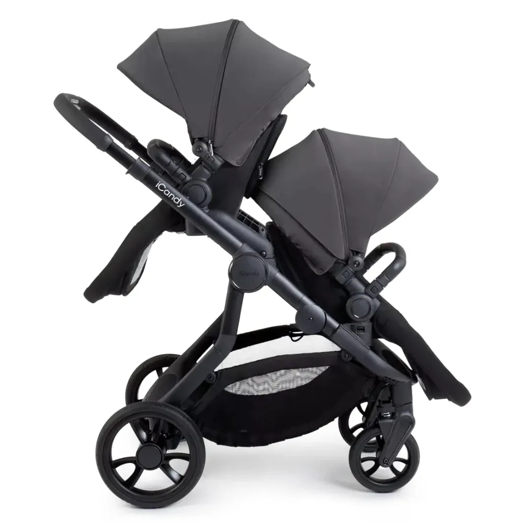 iCandy Orange 4 Twin Travel System & Car Seat - Fossil