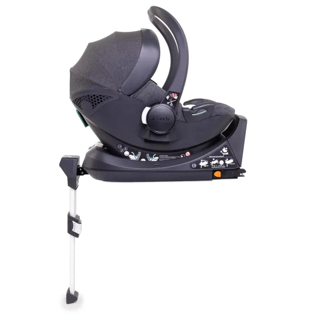 iCandy Orange 4 Twin Travel System & Car Seat - Fossil