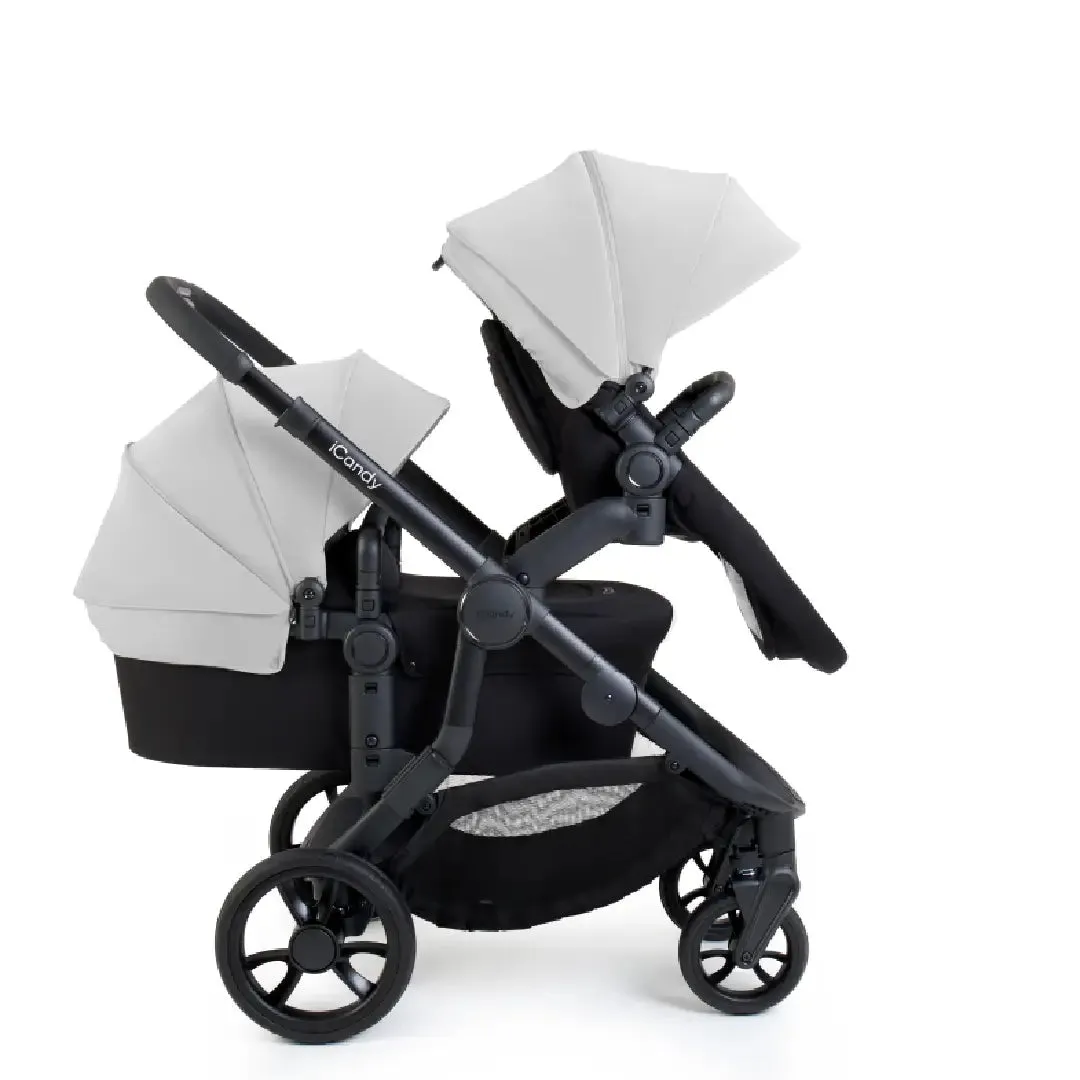 iCandy Orange 4 Twin Travel System & Car Seat - Glacier