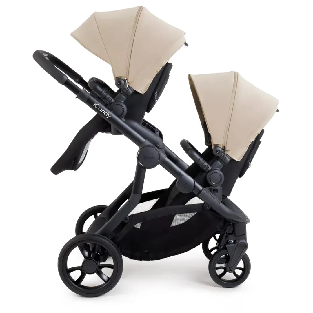 iCandy Orange 4 Twin Travel System & Car Seat - Latte
