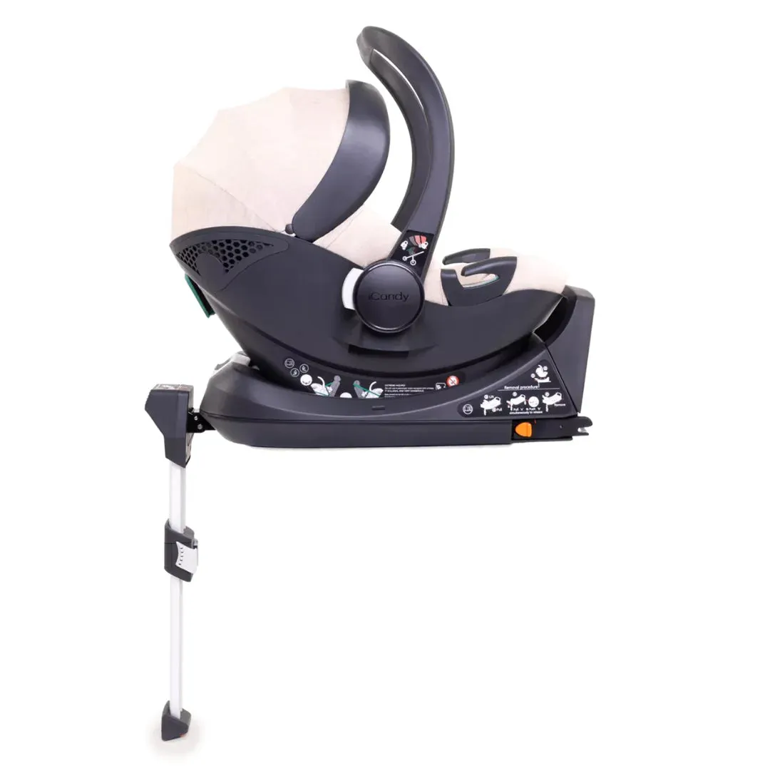 iCandy Orange 4 Twin Travel System & Car Seat - Latte