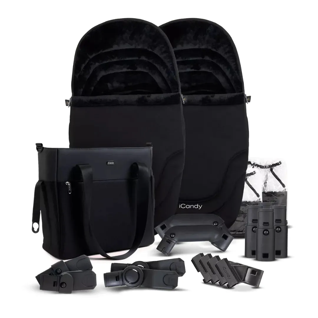 iCandy Orange 4 Twin Travel System & Car Seat - Rose