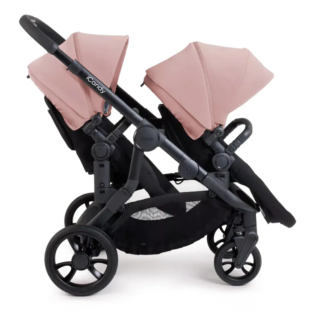 iCandy Orange 4 Twin Travel System & Car Seat - Rose