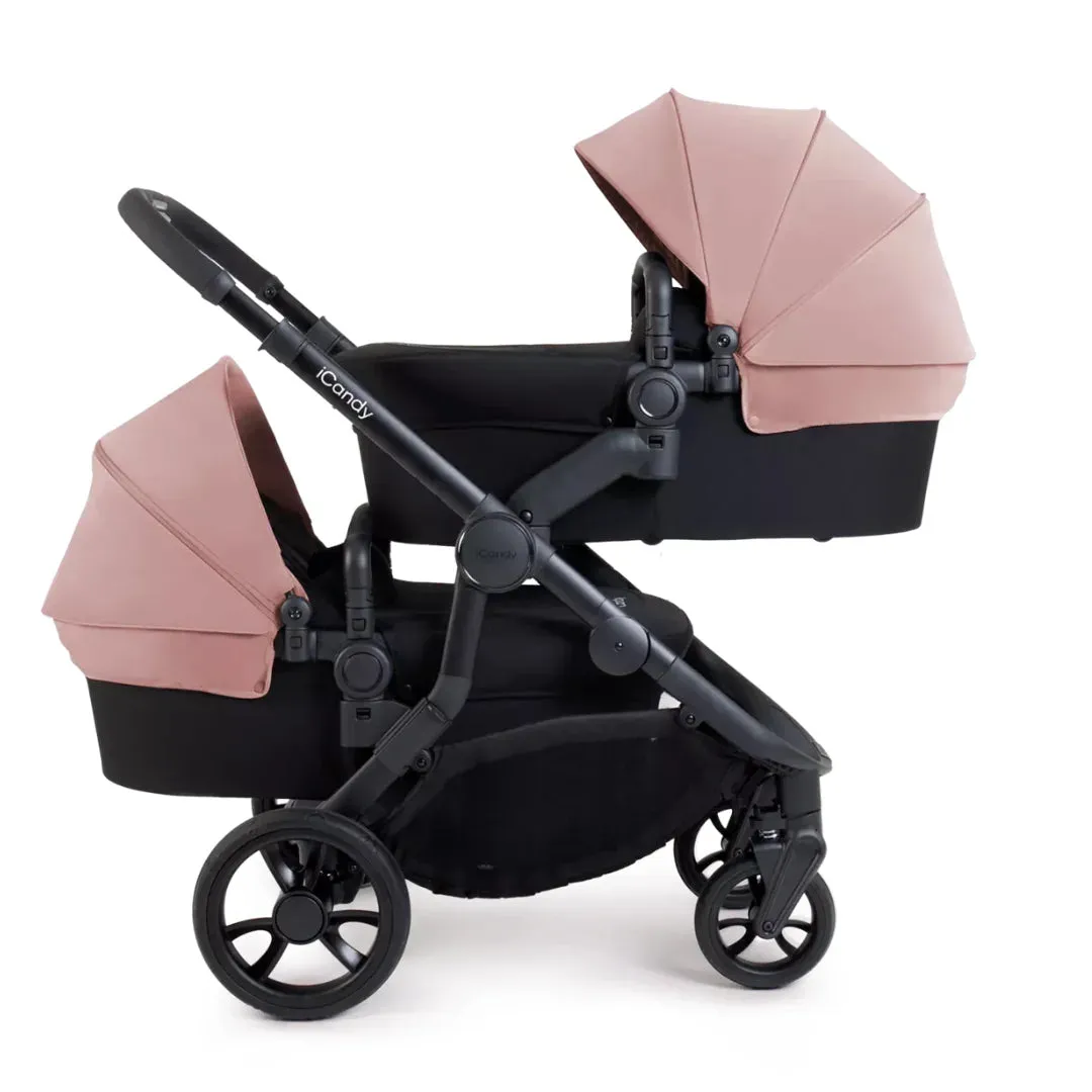iCandy Orange 4 Twin Travel System & Car Seat - Rose