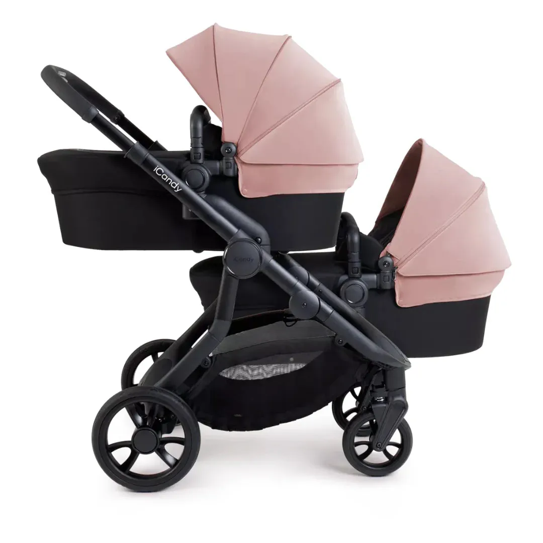 iCandy Orange 4 Twin Travel System & Car Seat - Rose
