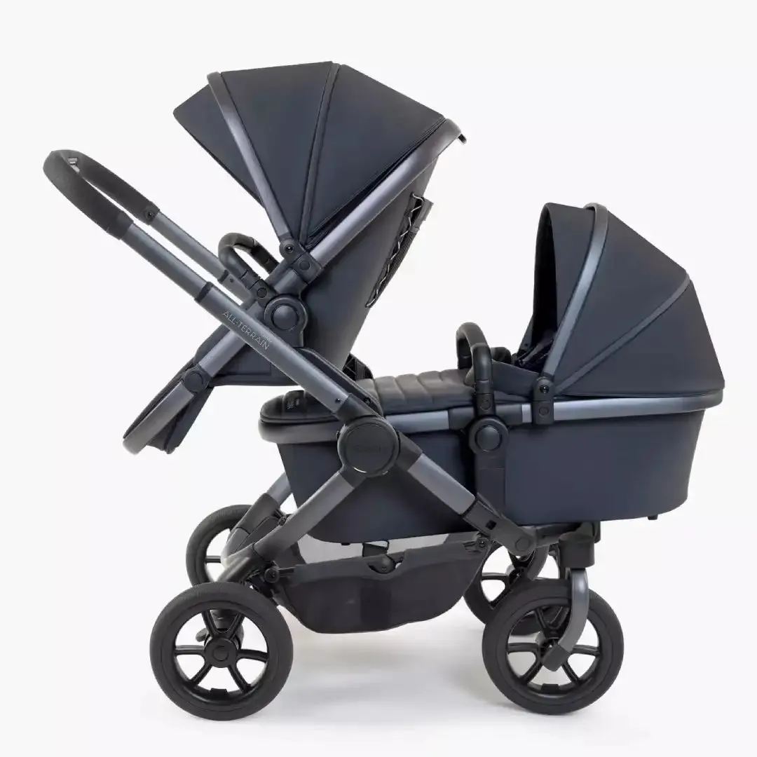 iCandy Peach 7 All-Terrain Storm Double - Complete Car Seat Bundle