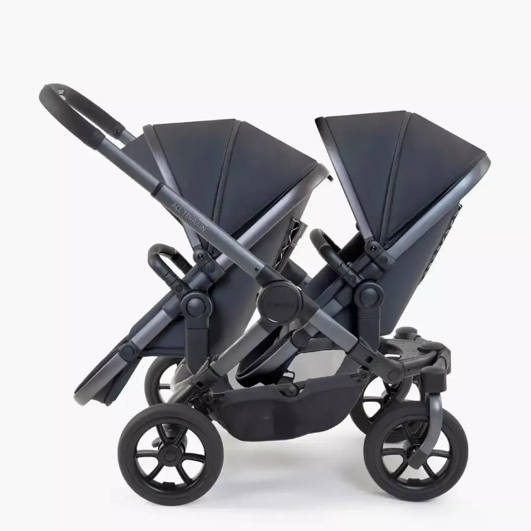 iCandy Peach 7 All-Terrain Storm Double - Complete Car Seat Bundle