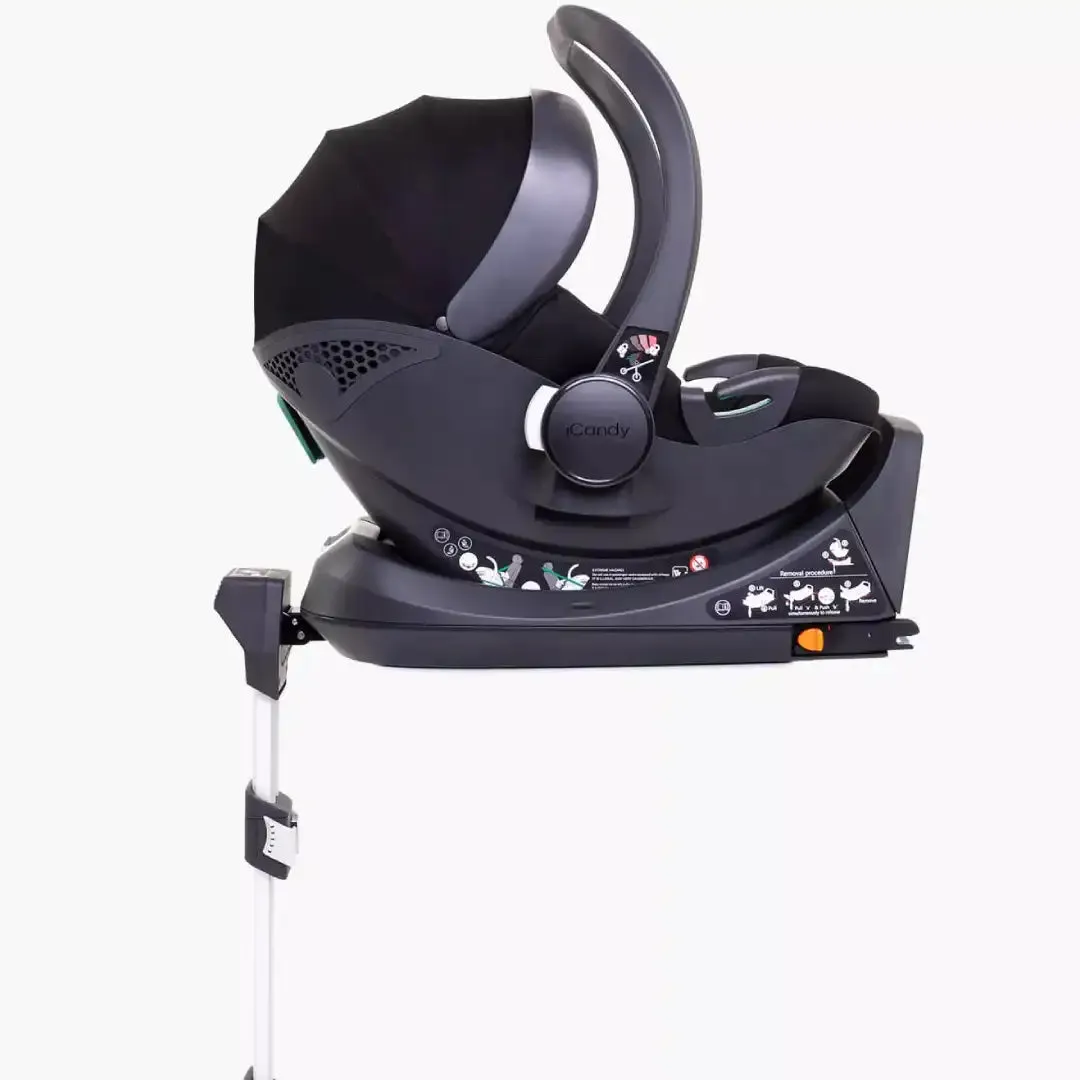 iCandy Peach 7 All-Terrain Storm Double - Complete Car Seat Bundle
