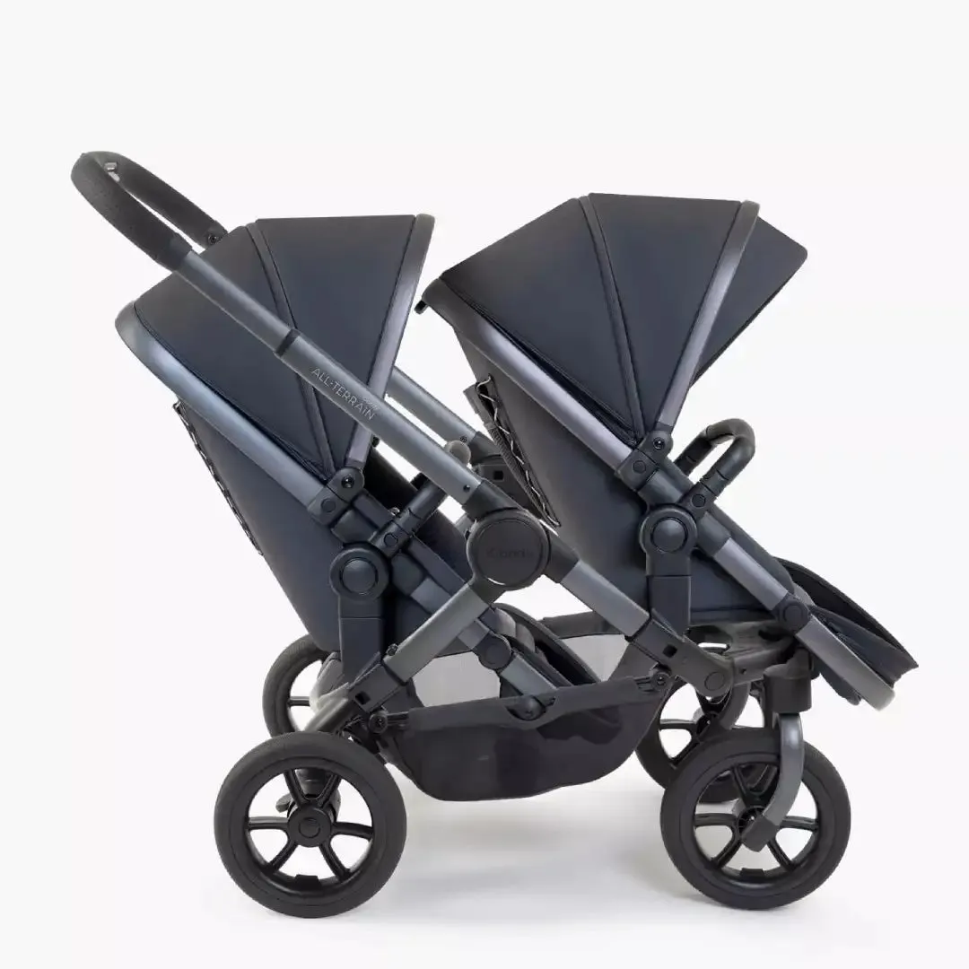 iCandy Peach 7 All-Terrain Storm Double - Complete Car Seat Bundle