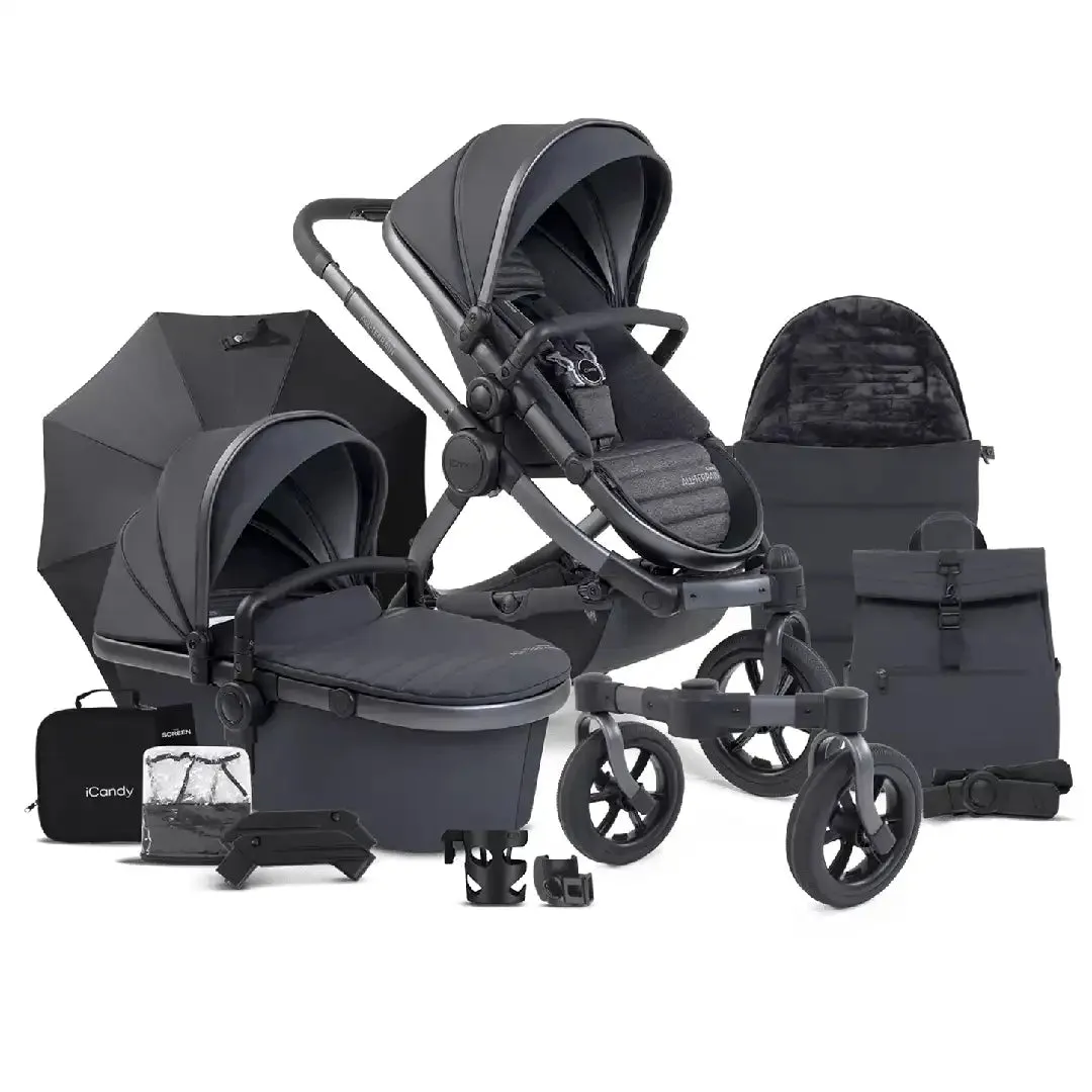 iCandy Peach 7 All-Terrain Storm Single - Complete Bundle