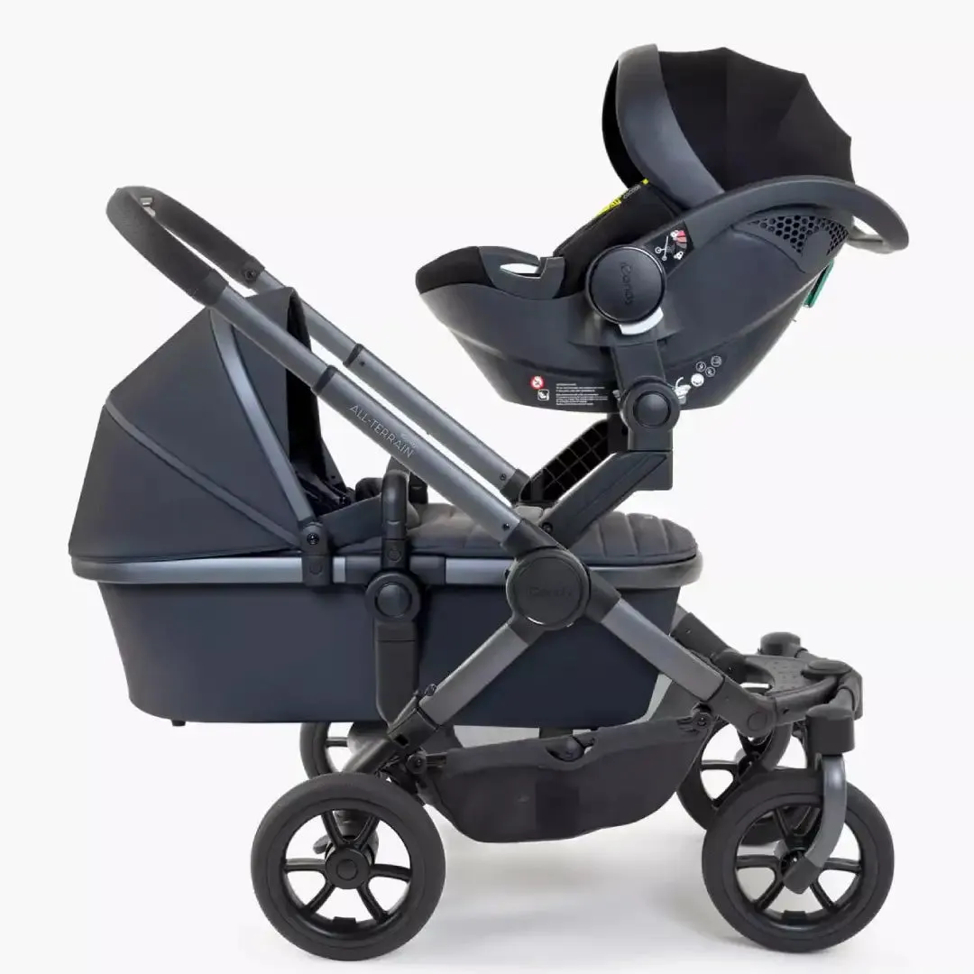 iCandy Peach 7 All-Terrain Storm Twin - Complete Car Seat Bundle