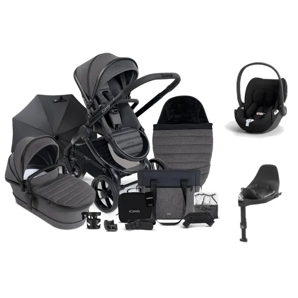 iCandy Peach 7 (Cloud T) Complete Travel System - Granite