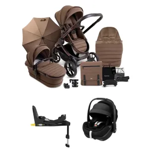 iCandy Peach 7 Complete Bundle with Maxi-Cosi Pebble 360 Pro Car Seat & Base - Coco