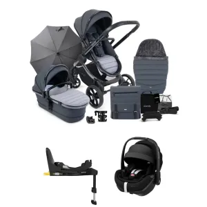 iCandy Peach 7 Complete Bundle with Maxi-Cosi Pebble 360 Pro Car Seat & Base - Truffle Edition