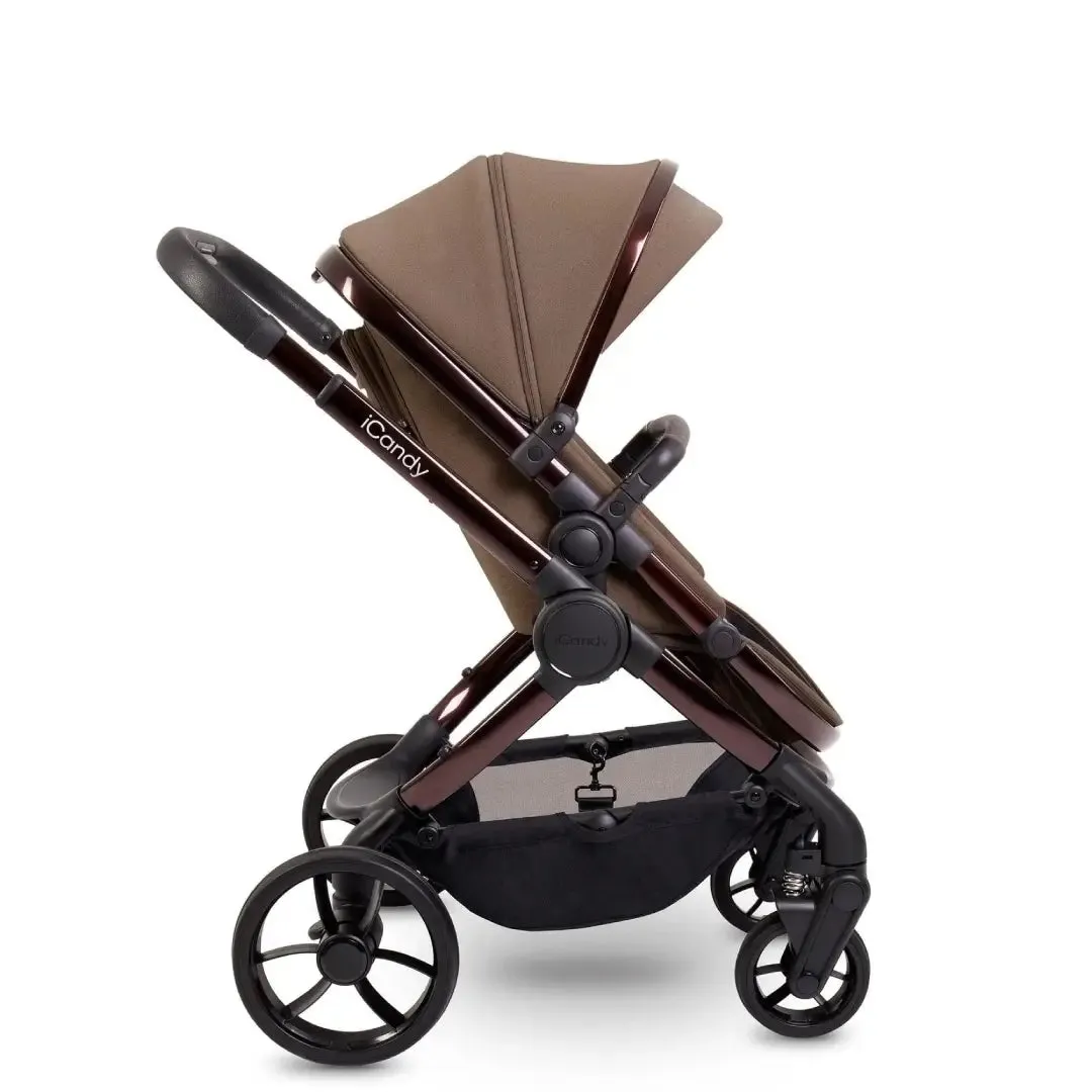 iCandy Peach 7 Complete Pushchair Bundle with Cloud T Car Seat & Base - Coco