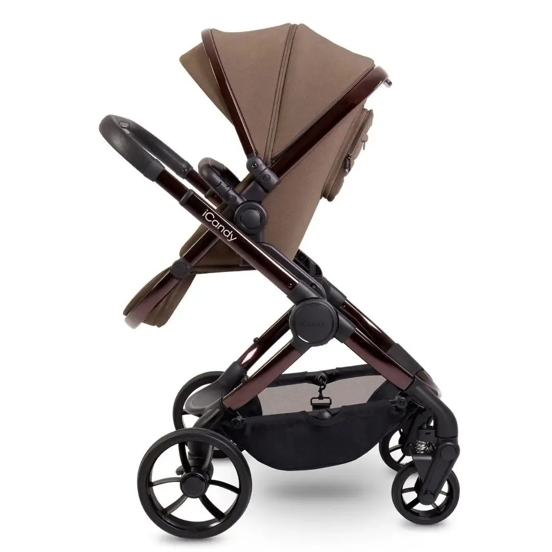 iCandy Peach 7 Complete Pushchair Bundle with Cloud T Car Seat & Base - Coco