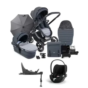 iCandy Peach 7 Complete Pushchair Bundle with Cloud T Car Seat & Base - Truffle Edition