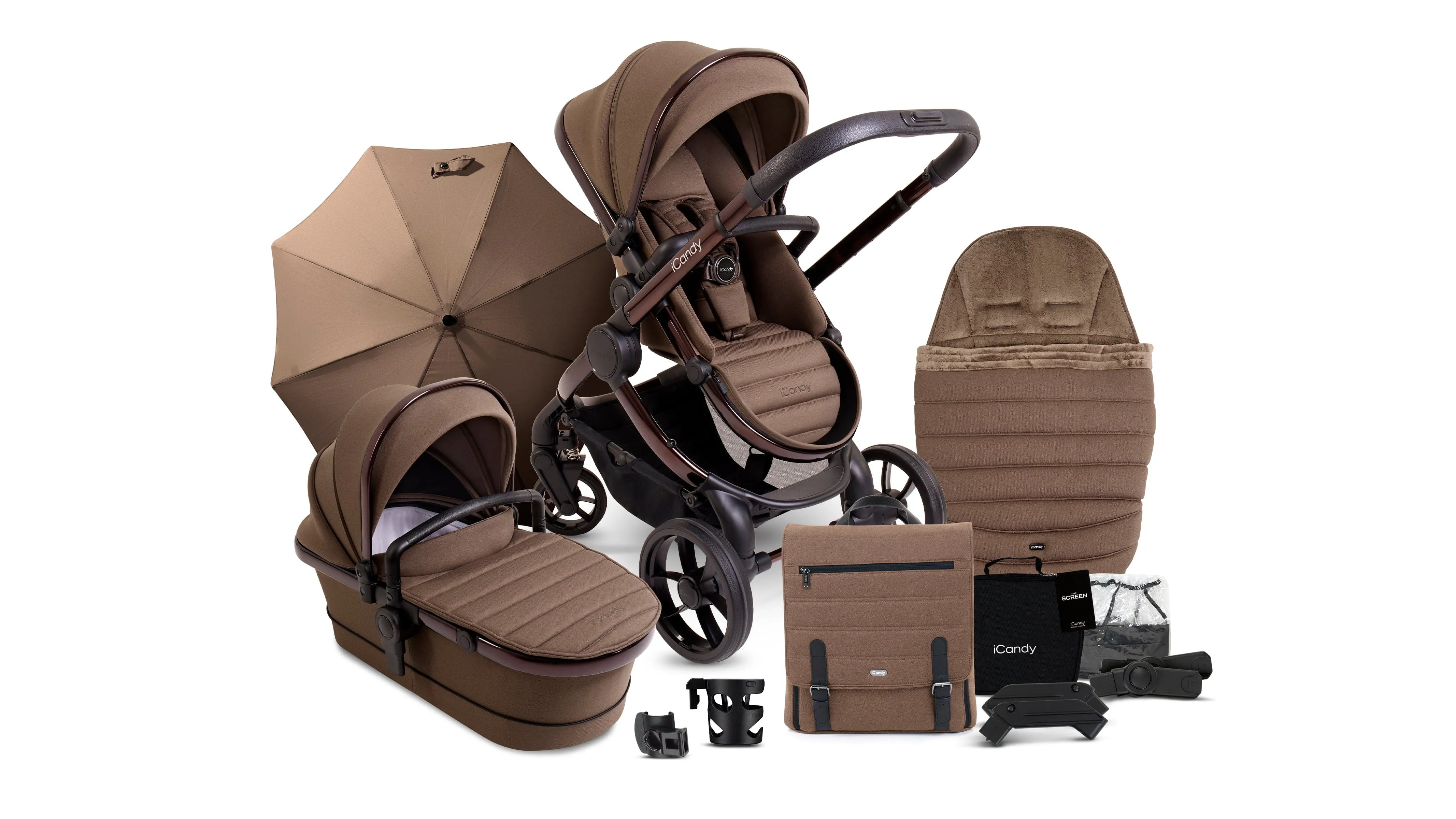 iCandy Peach 7 Cybex Cloud T Complete Travel System Bundle - Coco