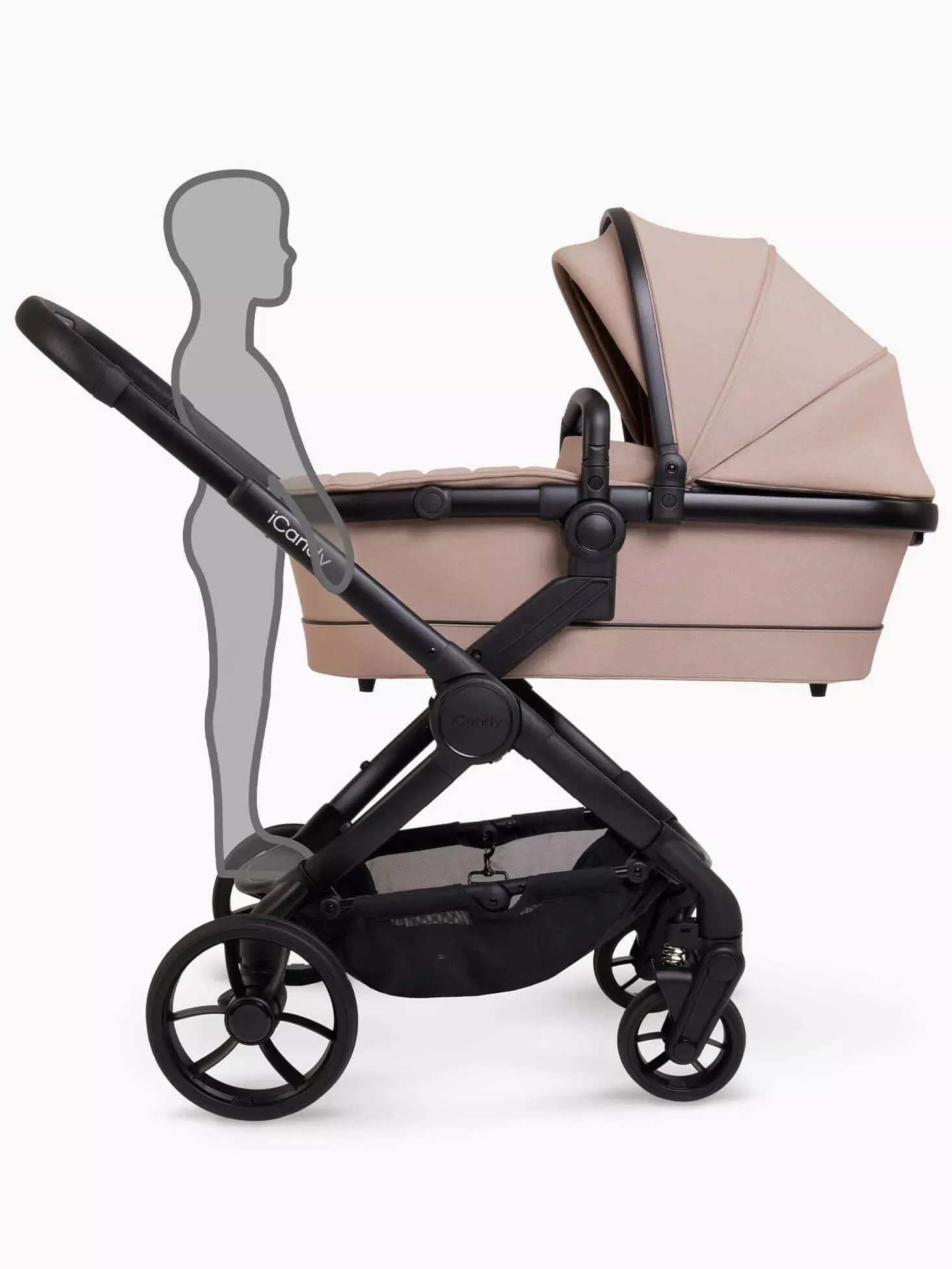 iCandy Peach 7 Cybex Cloud T Complete Travel System Bundle - Cookie