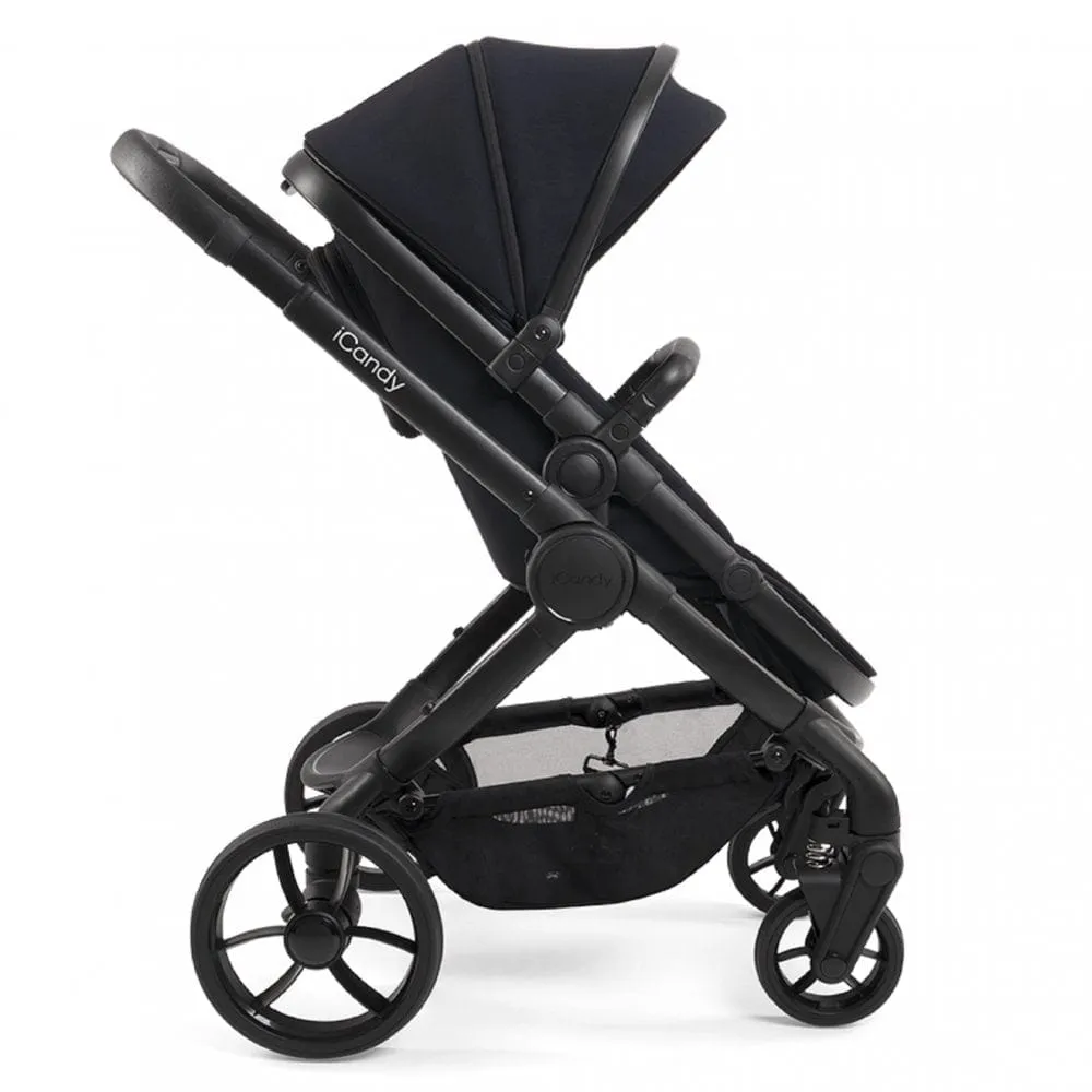 iCandy Peach 7 Cybex Cloud T Complete Travel System Bundle - Jet / Black Edition