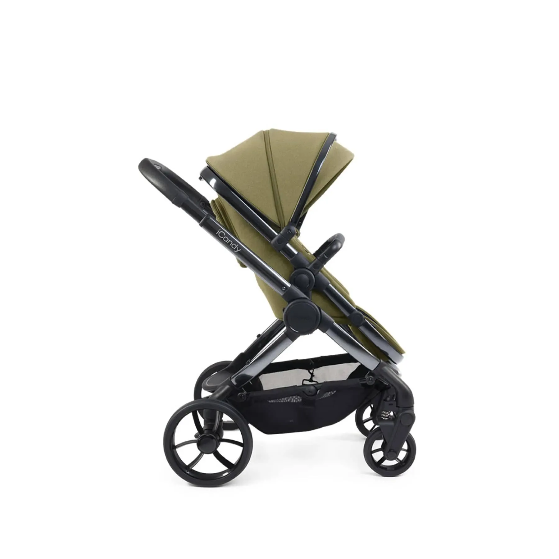 iCandy Peach 7 Cybex Cloud T Complete Travel System Bundle - Olive
