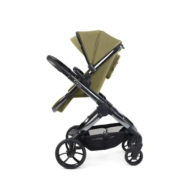 iCandy Peach 7 Cybex Cloud T Complete Travel System Bundle - Olive