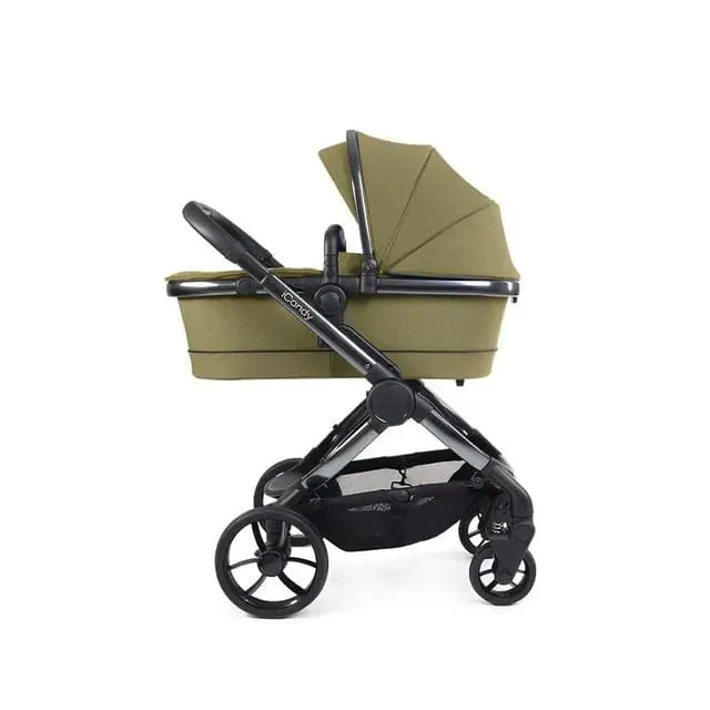 iCandy Peach 7 Cybex Cloud T Complete Travel System Bundle - Olive