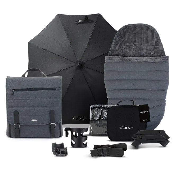 iCandy Peach 7 Cybex Cloud T Complete Travel System Bundle - Truffle