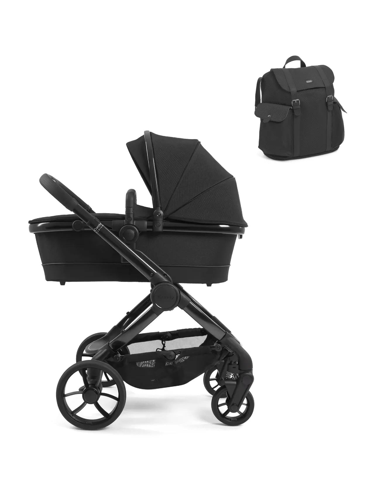 iCandy Peach 7 Designer Collection Pushchair, Carrycot & Bag - Cerium