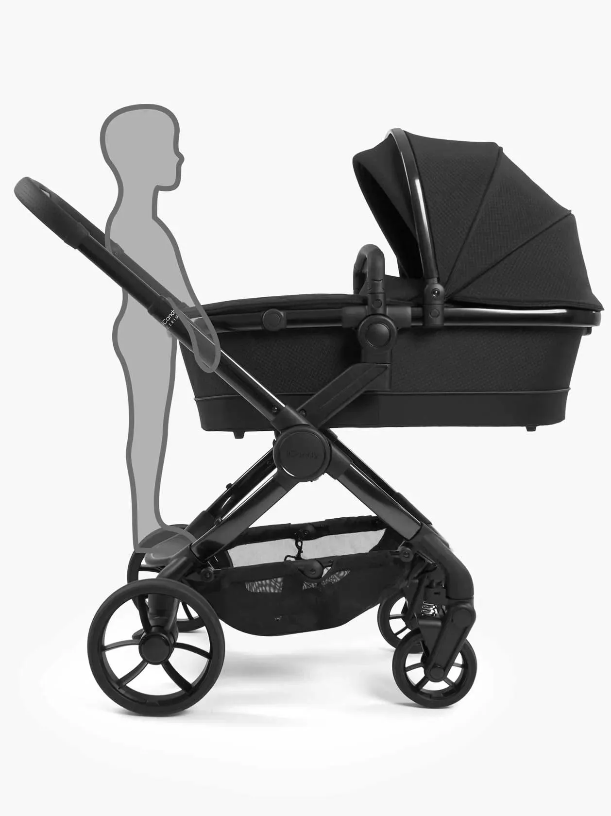 iCandy Peach 7 Designer Collection Pushchair, Carrycot & Bag - Cerium