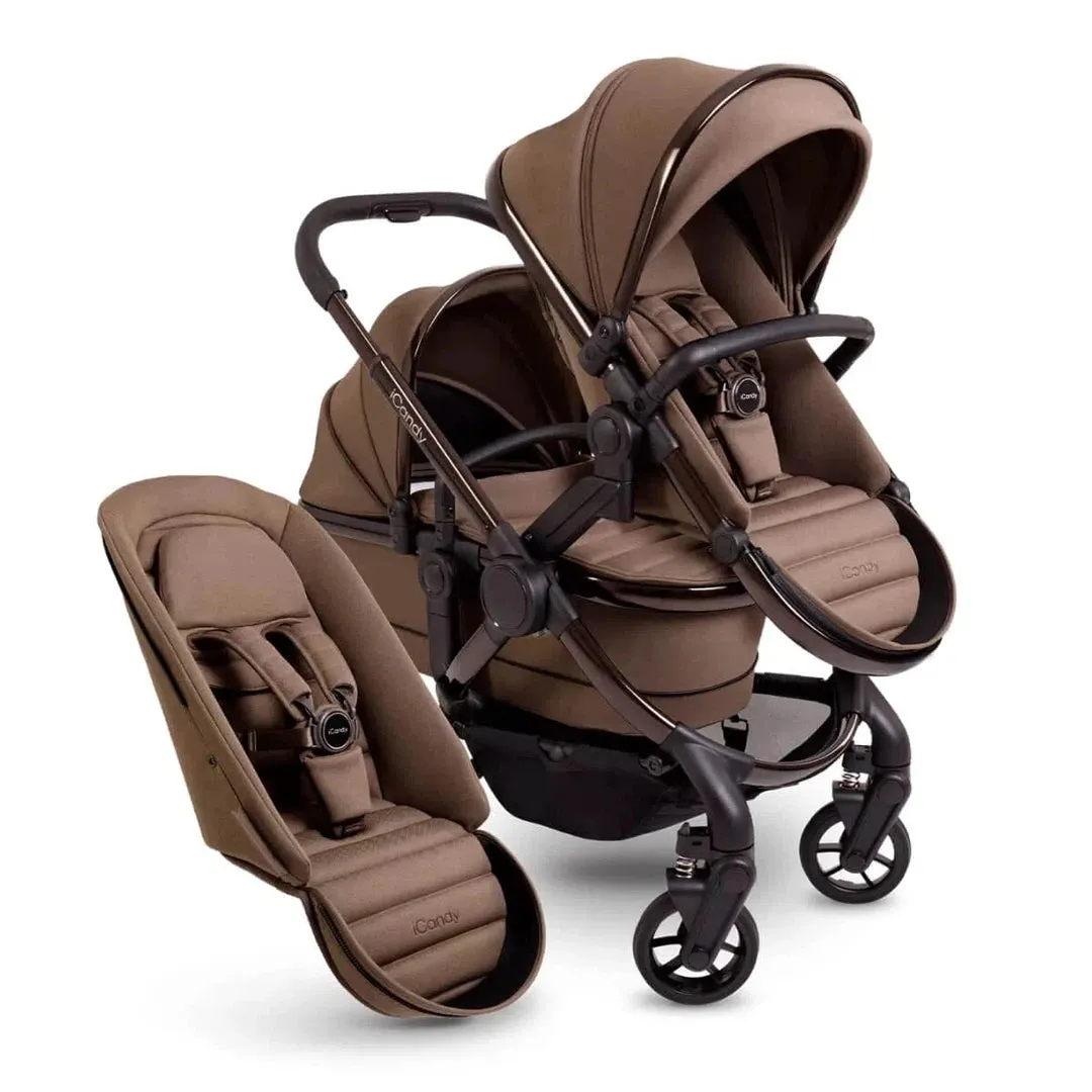 iCandy Peach 7 Double Pushchair & Carrycot