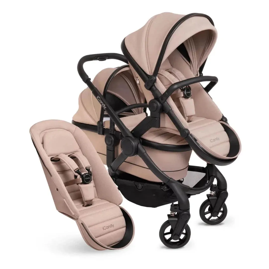 iCandy Peach 7 Double Pushchair & Carrycot