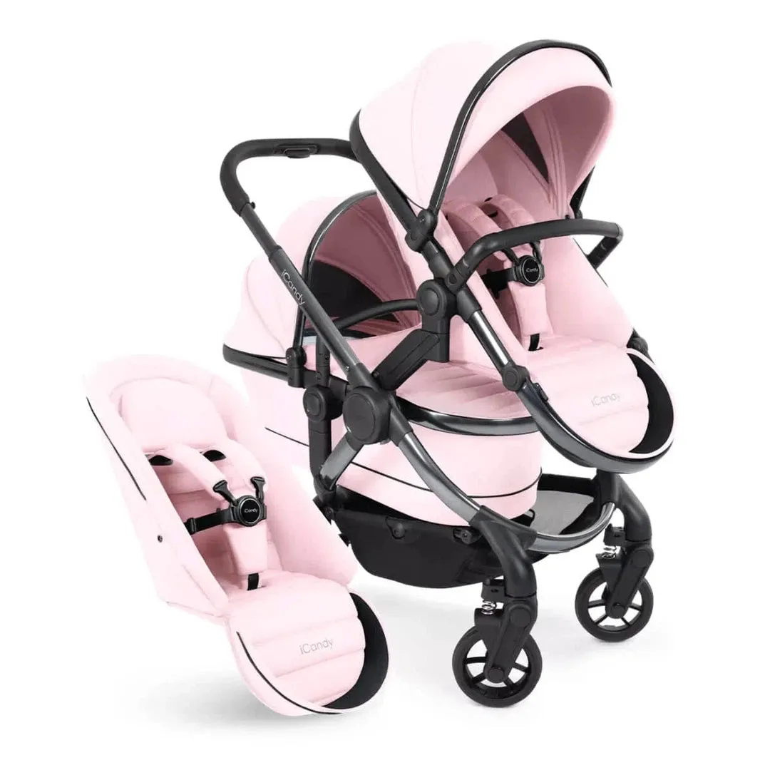 iCandy Peach 7 Double Pushchair & Carrycot