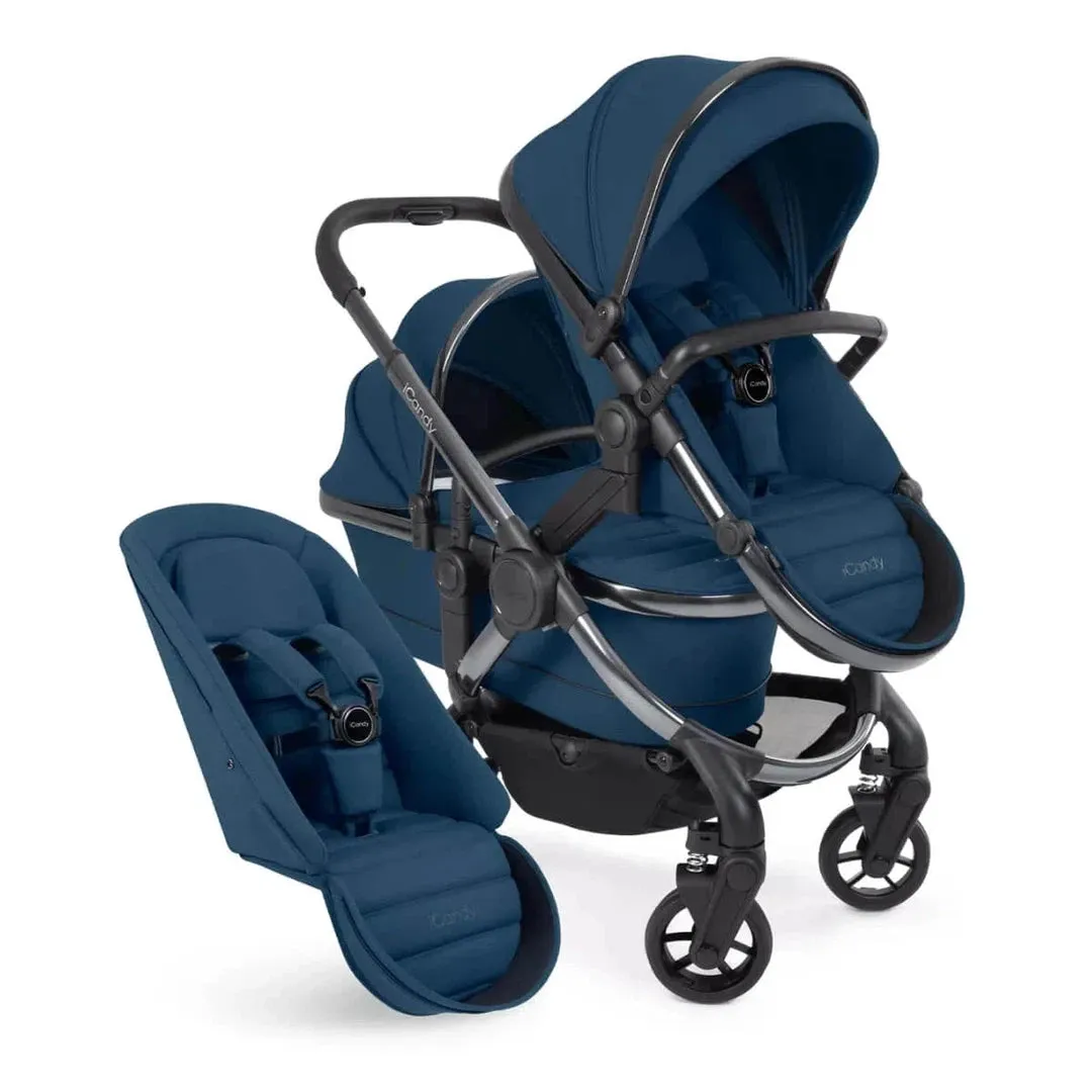 iCandy Peach 7 Double Pushchair & Carrycot