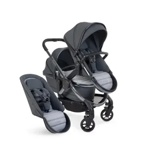 iCandy Peach 7 Double Pushchair - Phantom / Truffle