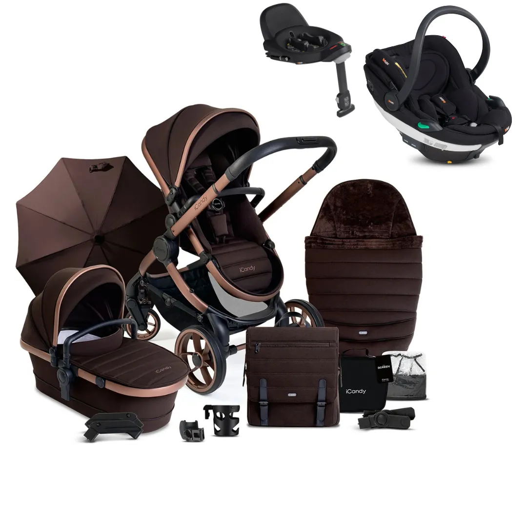 icandy Peach 7 Edition Be Safe Beyond Car Seat and Beyond Base