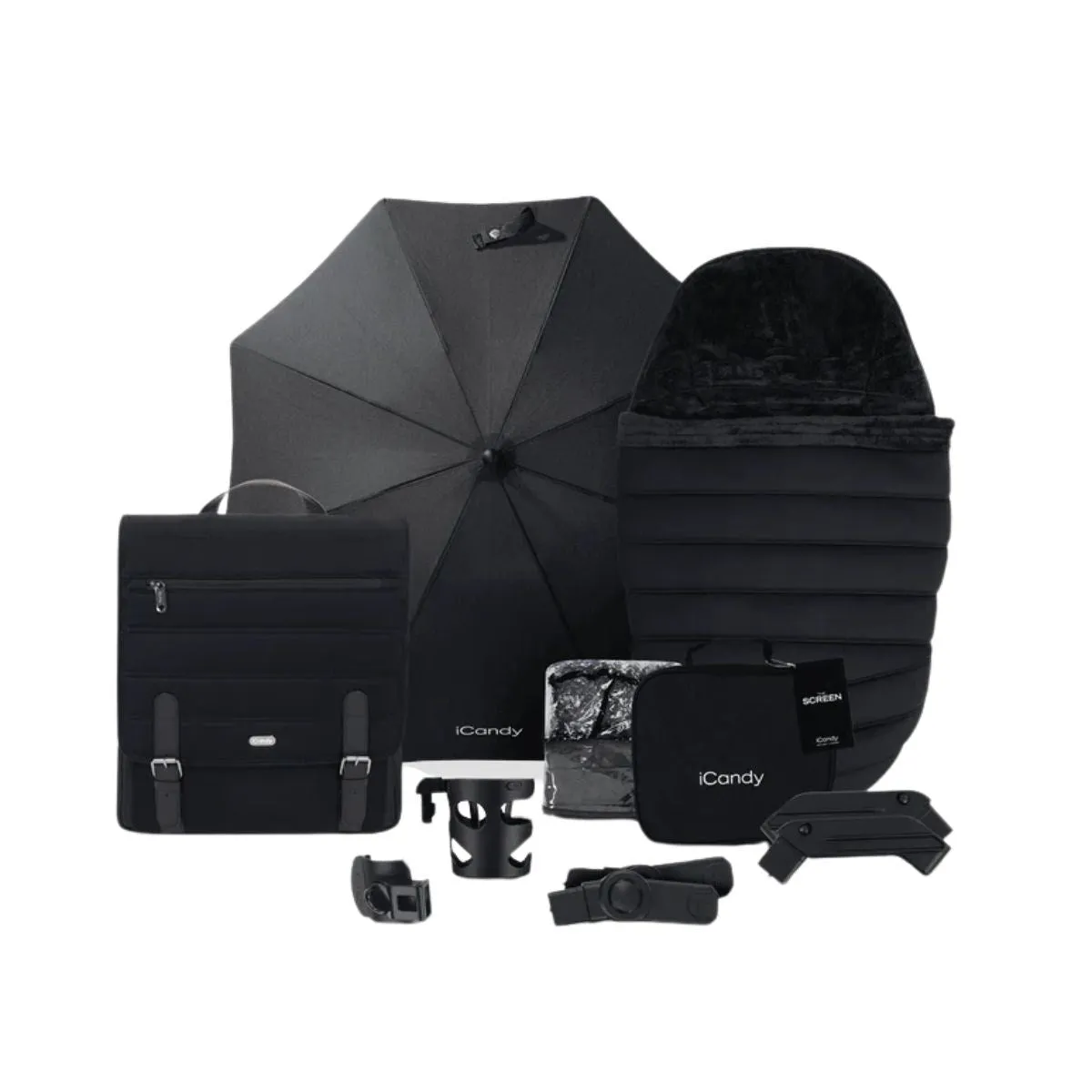 iCandy Peach 7 Luxury Travel System, Cybex Cloud T, Black