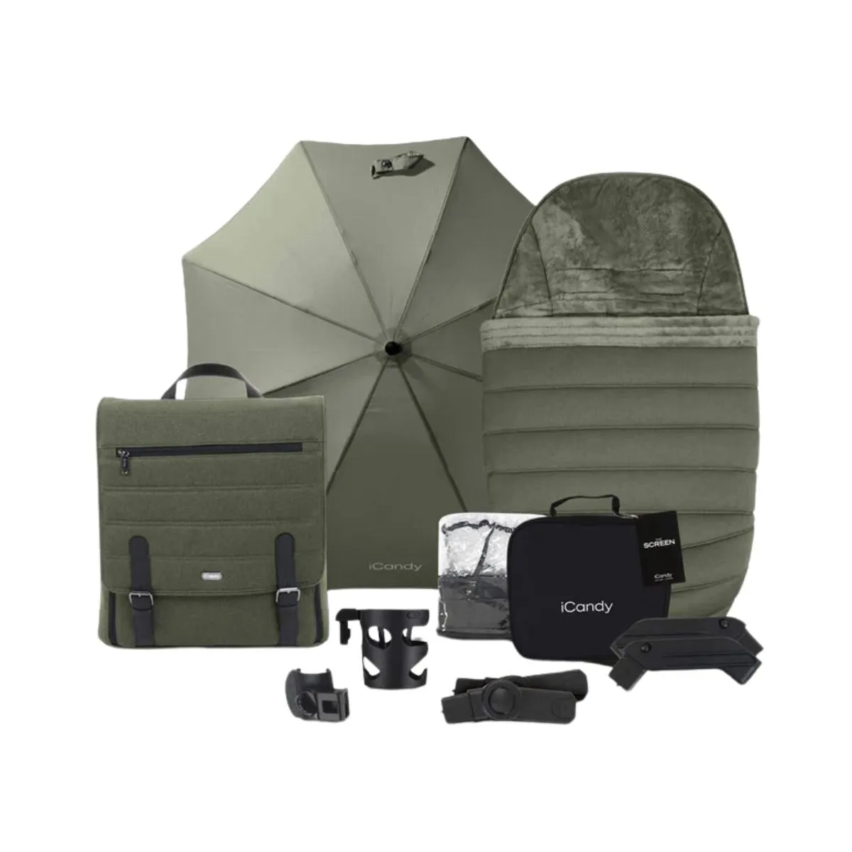 iCandy Peach 7 Luxury Travel System, Cybex Cloud T, Ivy