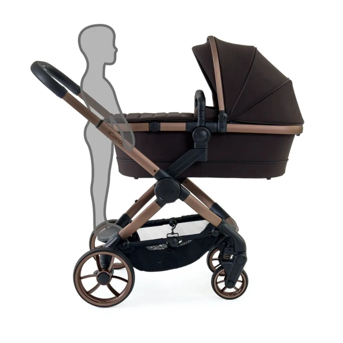 iCandy Peach 7 Luxury Travel System, Cybex Cloud T, Pecan Edition