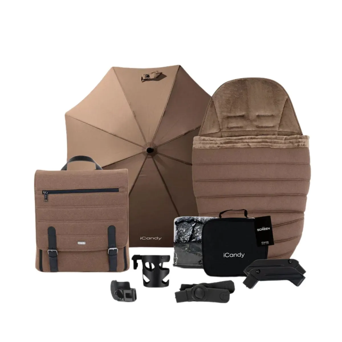 iCandy Peach 7 Luxury Travel System, Maxi-Cosi Pebble 360 Pro2 Car Seat & Base, Coco Edition