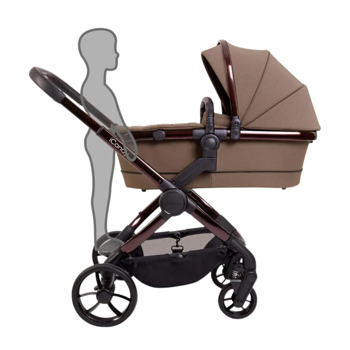iCandy Peach 7 Luxury Travel System, Maxi-Cosi Pebble 360 Pro2 Car Seat & Base, Coco Edition