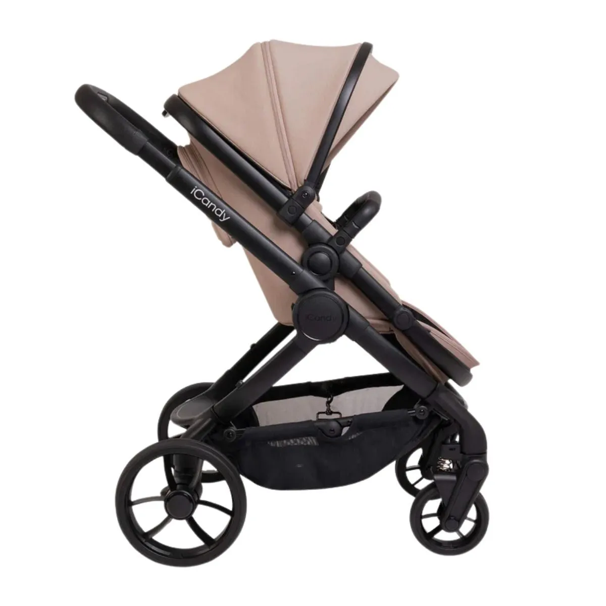 iCandy Peach 7 Luxury Travel System, Maxi-Cosi Pebble 360 Pro2 Car Seat & Base, Cookie
