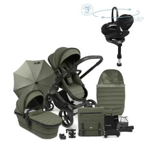 iCandy Peach 7 Luxury Travel System, Maxi-Cosi Pebble 360 Pro2 Car Seat & Base, Ivy