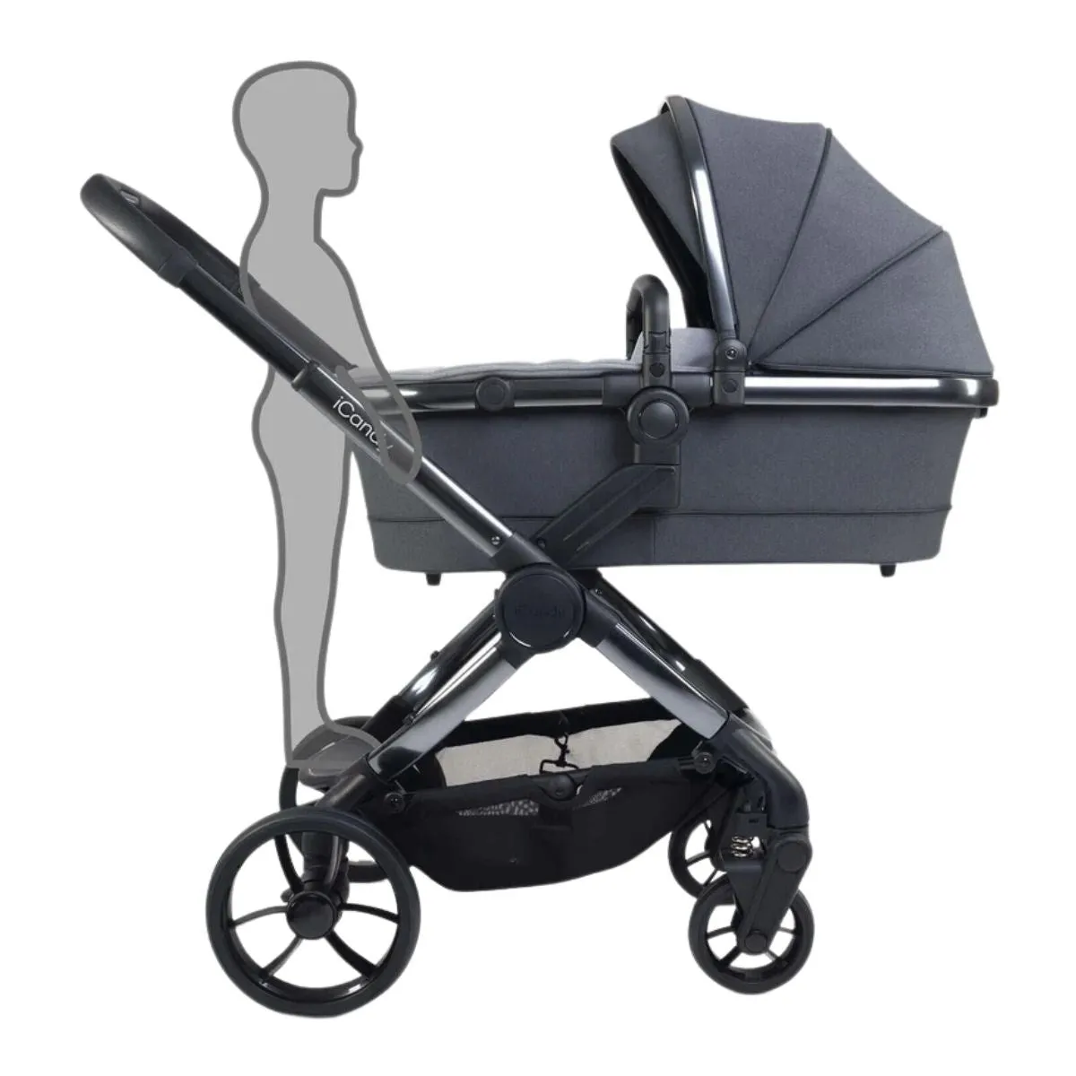 iCandy Peach 7 Luxury Travel System, Maxi-Cosi Pebble 360 Pro2 Car Seat & Base, Truffle