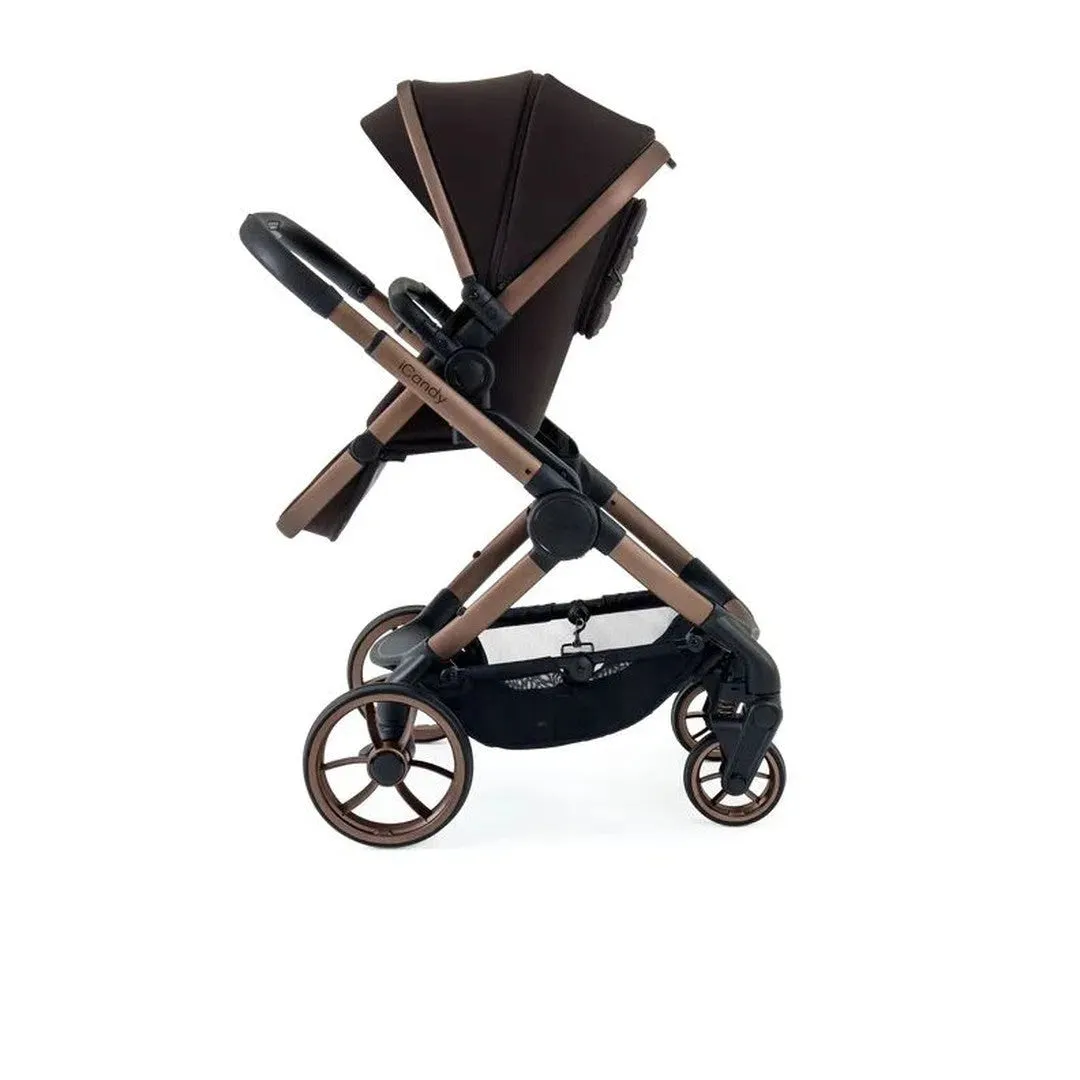 iCandy Peach 7 Pecan Pushchair and Carrycot - Complete Bundle - Pecan