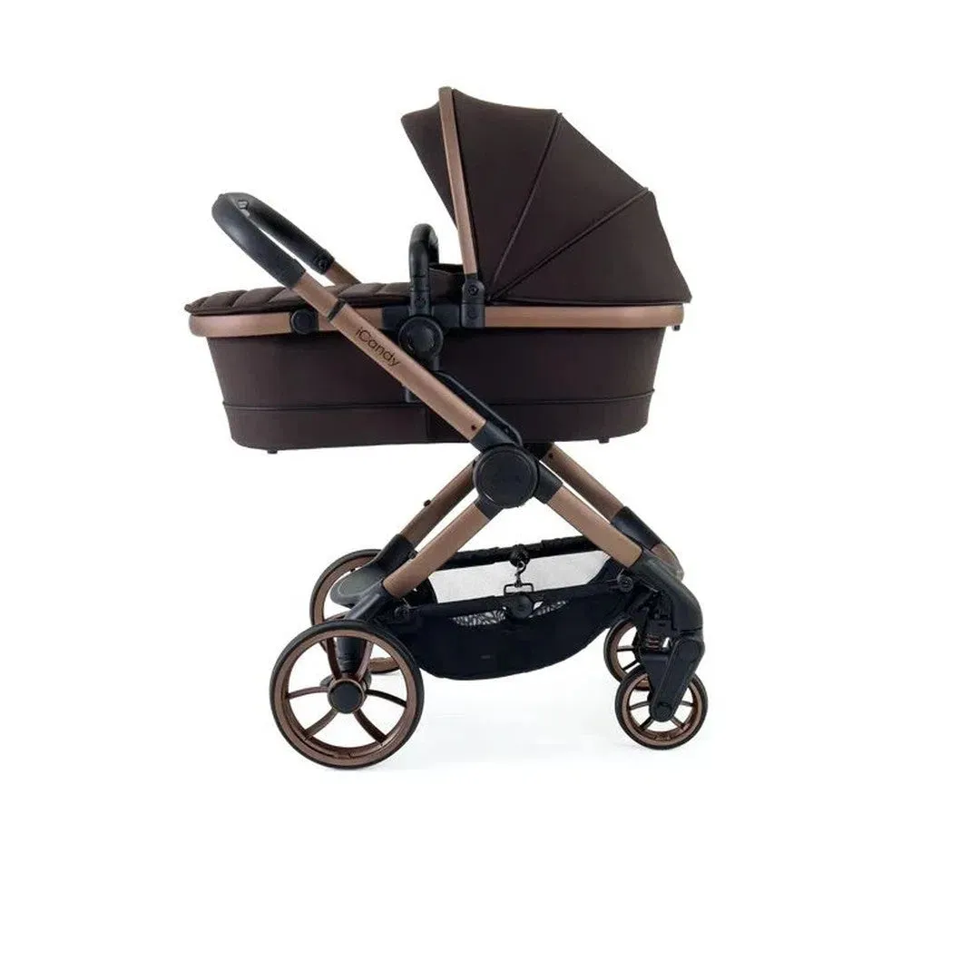 iCandy Peach 7 Pecan Pushchair and Carrycot - Complete Bundle - Pecan