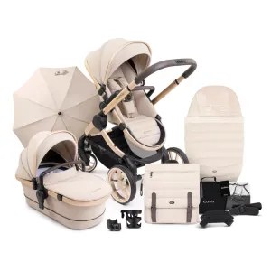 iCandy Peach 7 Pushchair and Carrycot Complete Bundle - Biscotti