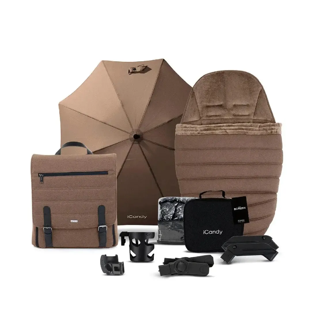 iCandy Peach 7 Pushchair and Carrycot Complete Bundle - Coco