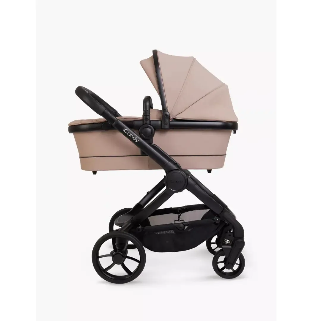 iCandy Peach 7 Pushchair and Carrycot - Complete Car Seat Bundle - Cookie Edition