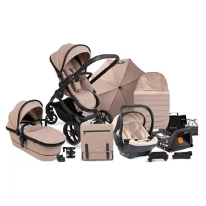 iCandy Peach 7 Pushchair and Carrycot - Complete Car Seat Bundle - Cookie Edition